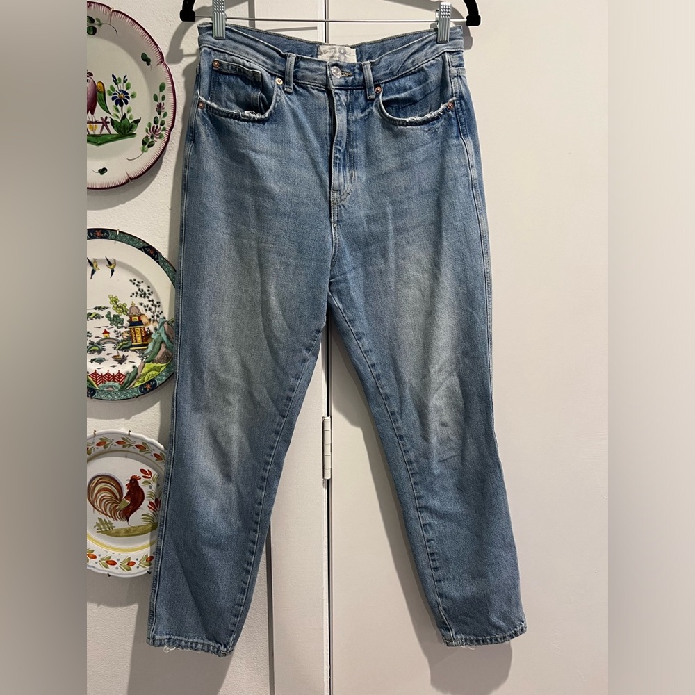 We the Free Striaght Leg High Rise Jeans